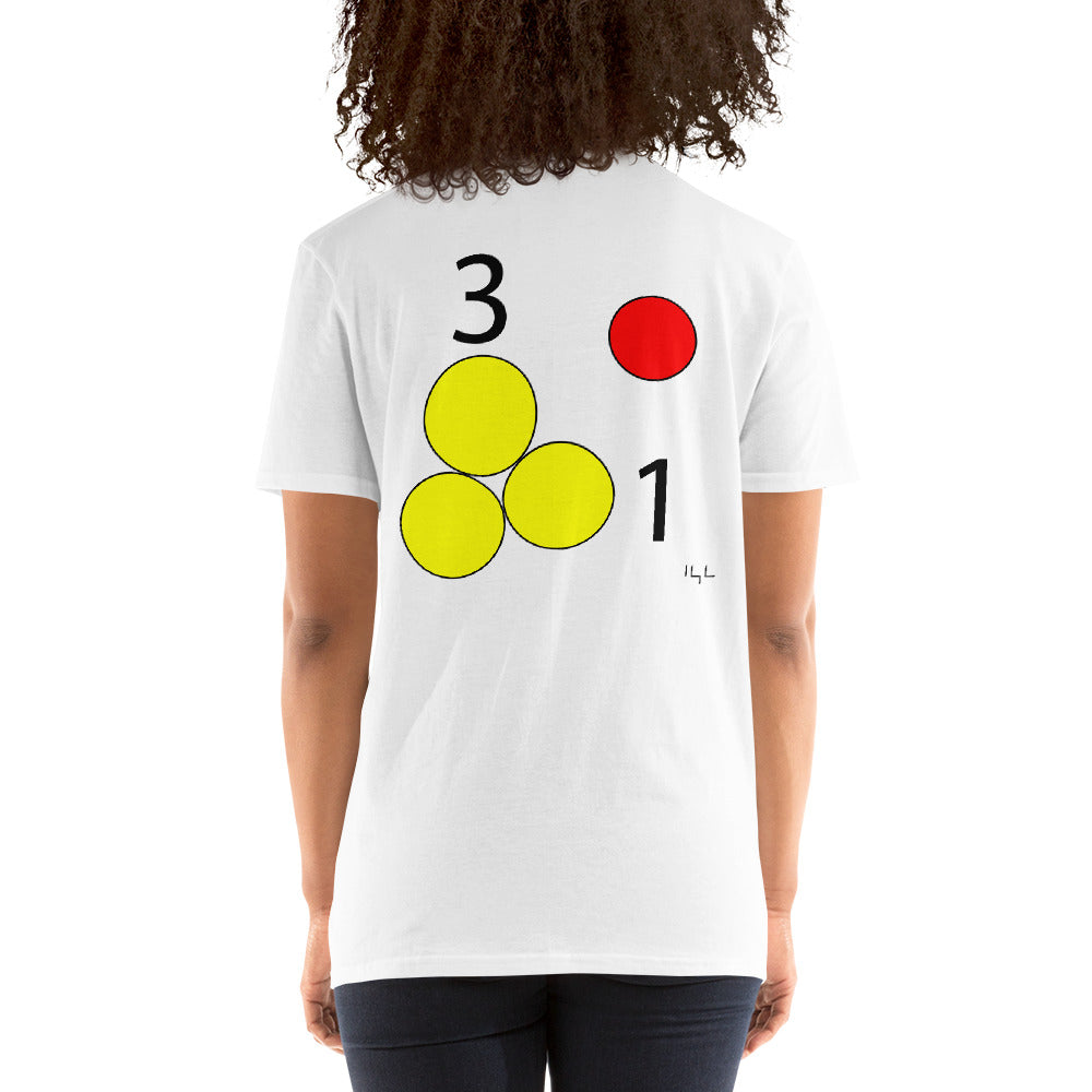 #0301 A Yellow March 1st Short-Sleeve Unisex T-Shirt - -Lighten Your Life [ItsAboutTime.Life][date]