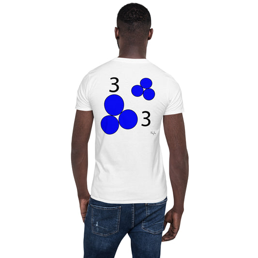 #0303 A Blue March 3rd Short-Sleeve Unisex T-Shirt - -Lighten Your Life [ItsAboutTime.Life][date]