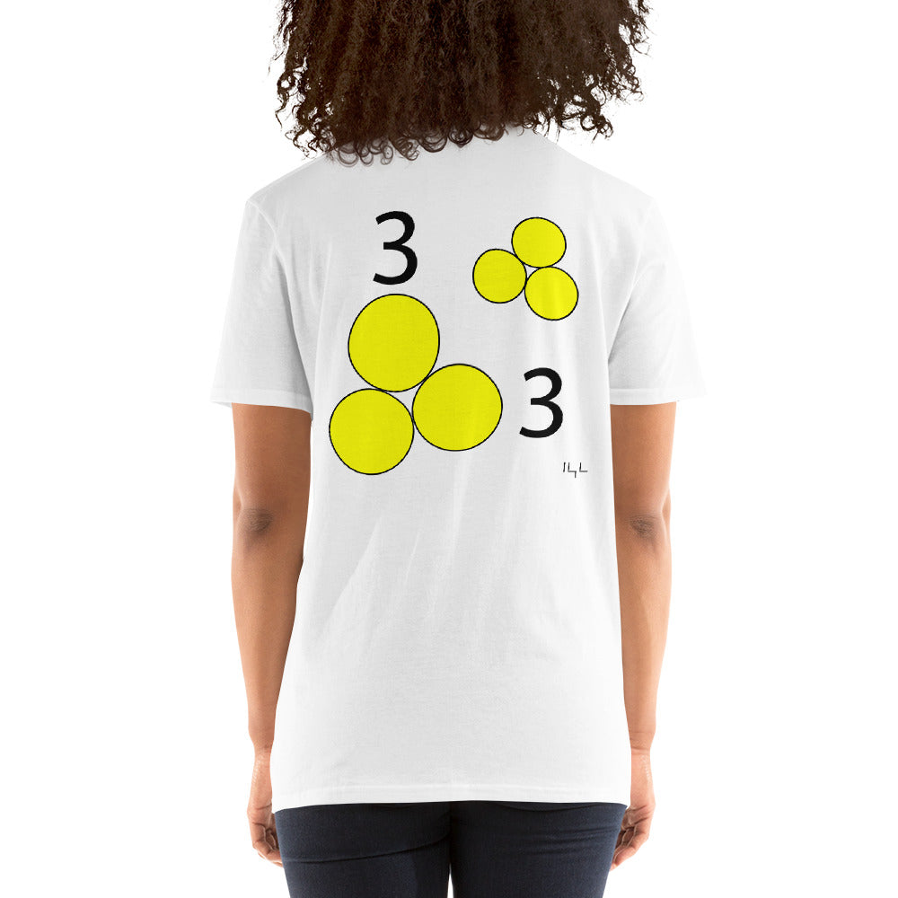 #0303 A Yellow March 3rd Short-Sleeve Unisex T-Shirt - -Lighten Your Life [ItsAboutTime.Life][date]