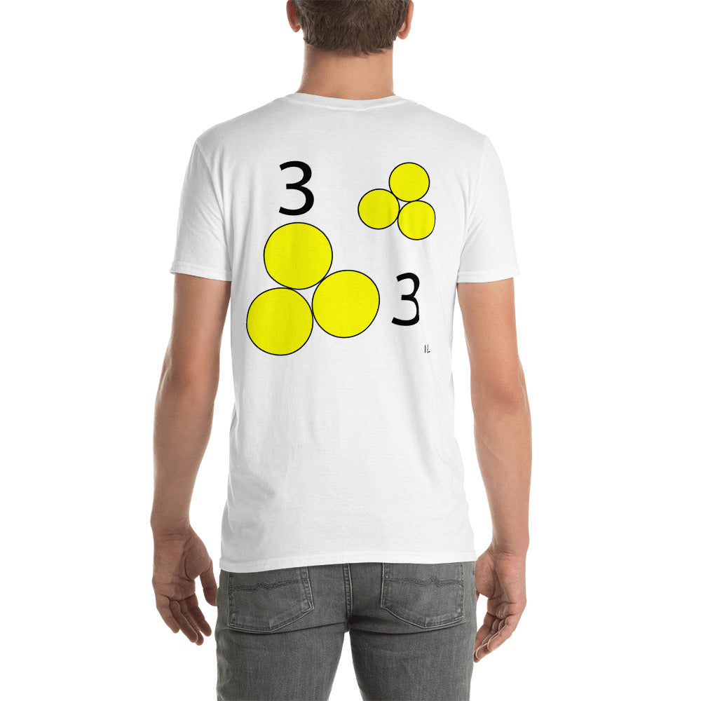 #0303 A Yellow March 3rd Short-Sleeve Unisex T-Shirt - -Lighten Your Life [ItsAboutTime.Life][date]