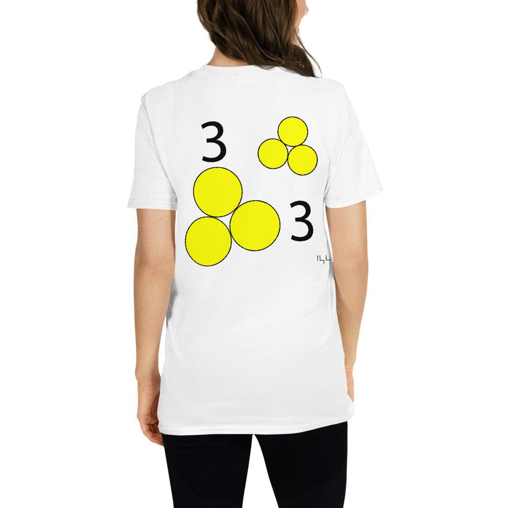 #0303 A Yellow March 3rd Short-Sleeve Unisex T-Shirt - -Lighten Your Life [ItsAboutTime.Life][date]