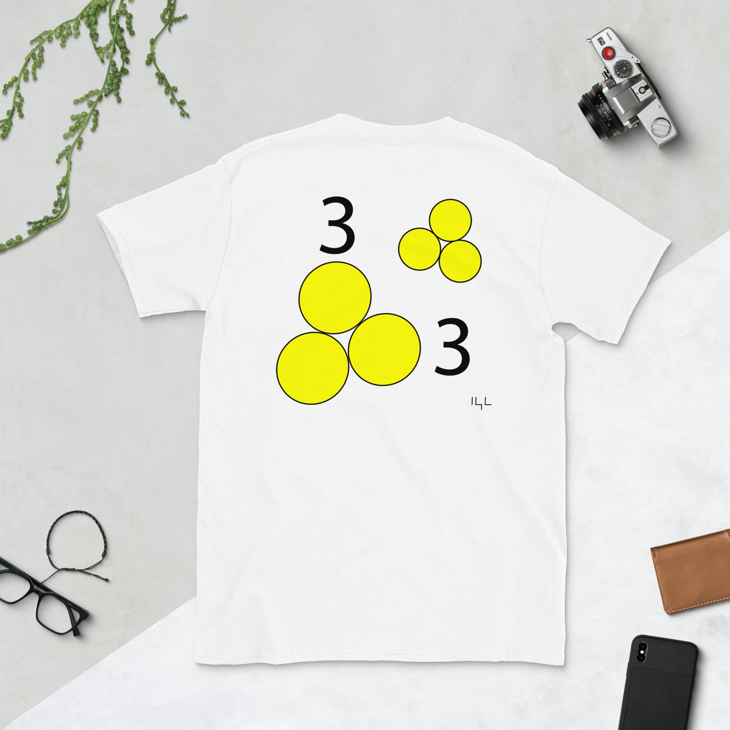 #0303 A Yellow March 3rd Short-Sleeve Unisex T-Shirt - -Lighten Your Life [ItsAboutTime.Life][date]