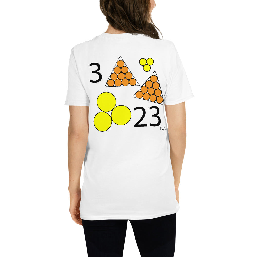 #0323 A Yellow March 23 Short-Sleeve Unisex T-Shirt - -Lighten Your Life [ItsAboutTime.Life][date]