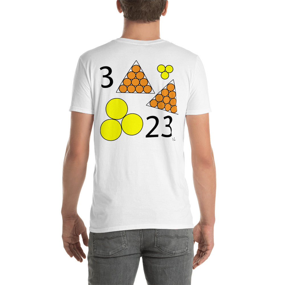 #0323 A Yellow March 23 Short-Sleeve Unisex T-Shirt - -Lighten Your Life [ItsAboutTime.Life][date]