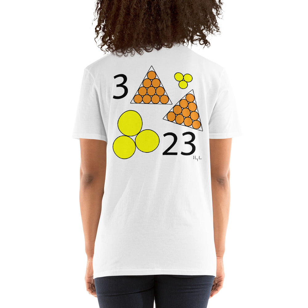 #0323 A Yellow March 23 Short-Sleeve Unisex T-Shirt - -Lighten Your Life [ItsAboutTime.Life][date]