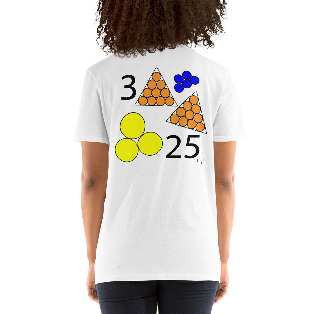 #0325 A Yellow March 25th Short-Sleeve Unisex T-Shirt - -Lighten Your Life [ItsAboutTime.Life][date]