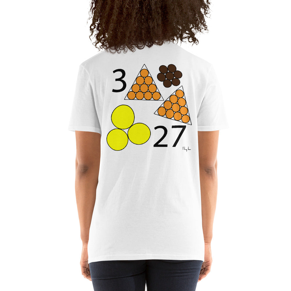 #0327 A Yellow March 27th Short-Sleeve Unisex T-Shirt - -Lighten Your Life [ItsAboutTime.Life][date]