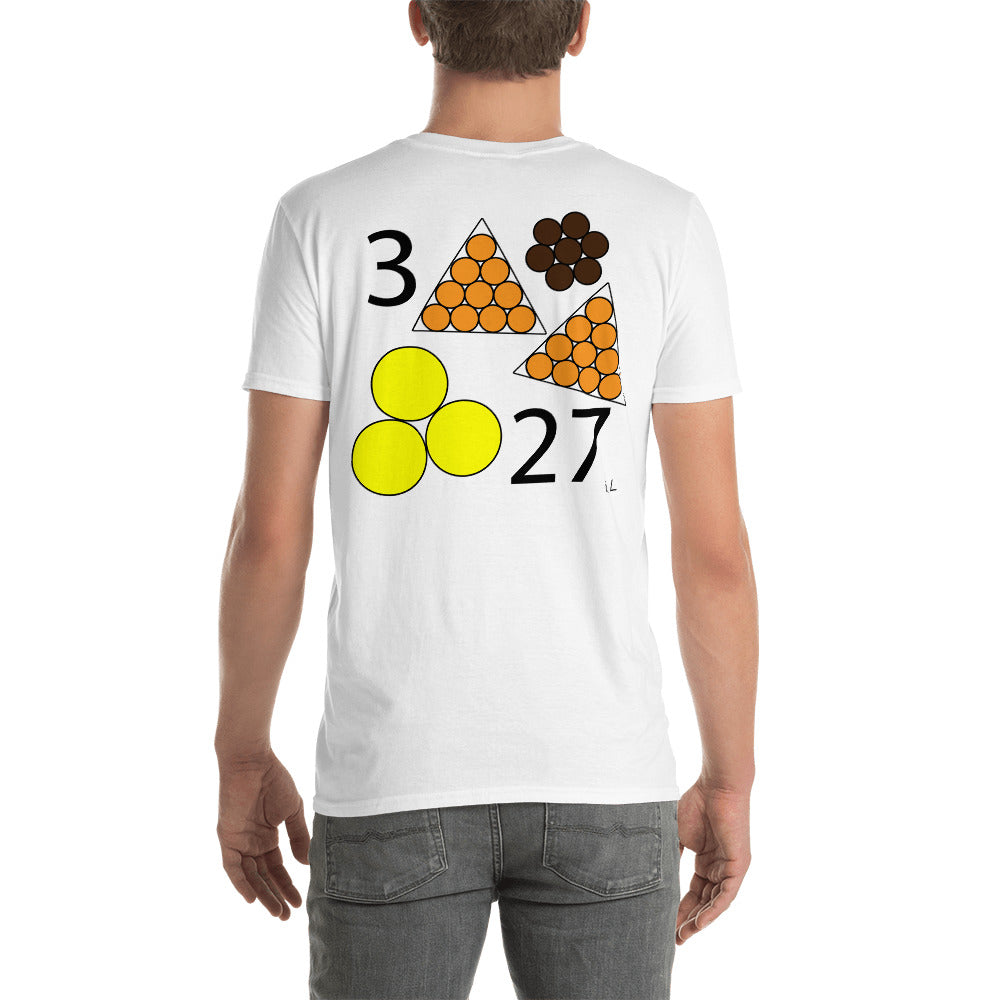 #0327 A Yellow March 27th Short-Sleeve Unisex T-Shirt - -Lighten Your Life [ItsAboutTime.Life][date]