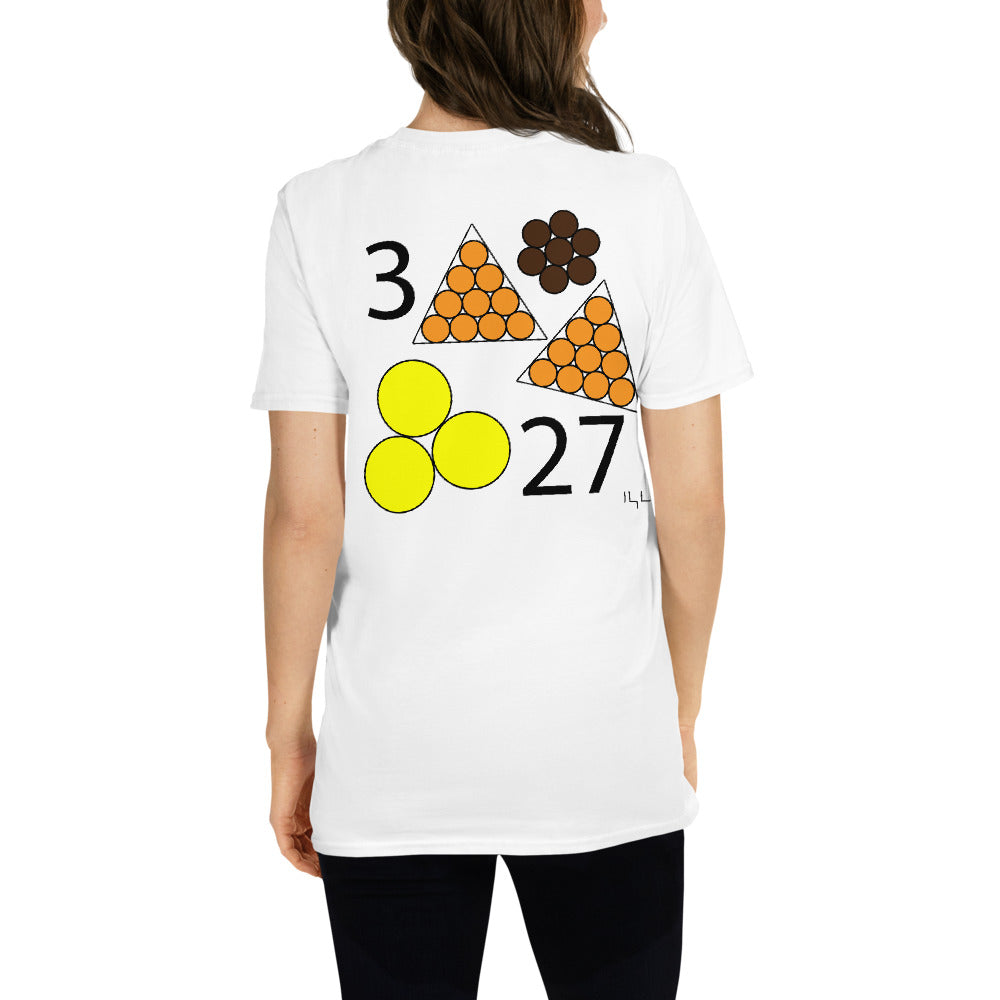 #0327 A Yellow March 27th Short-Sleeve Unisex T-Shirt - -Lighten Your Life [ItsAboutTime.Life][date]