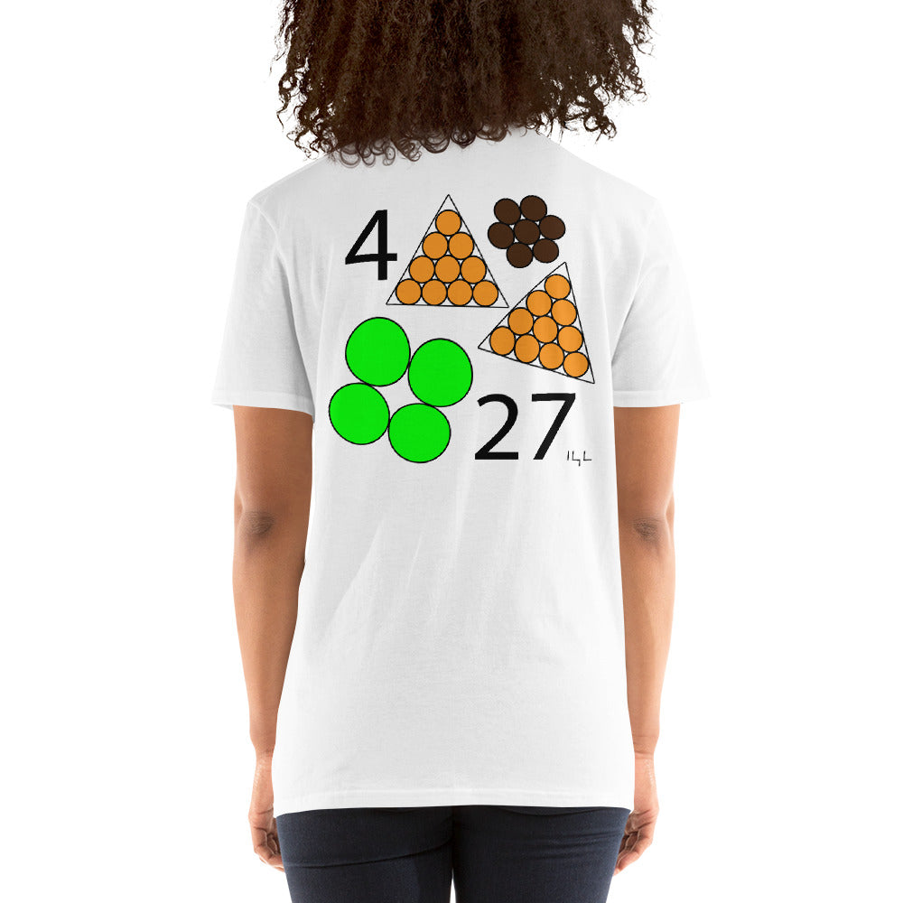 #0427 A Green April 27th Short-Sleeve Unisex T-Shirt - -Lighten Your Life [ItsAboutTime.Life][date]