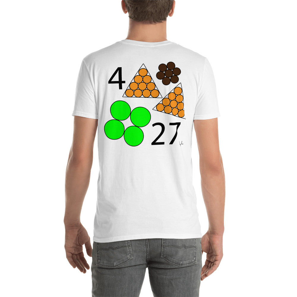 #0427 A Green April 27th Short-Sleeve Unisex T-Shirt - -Lighten Your Life [ItsAboutTime.Life][date]