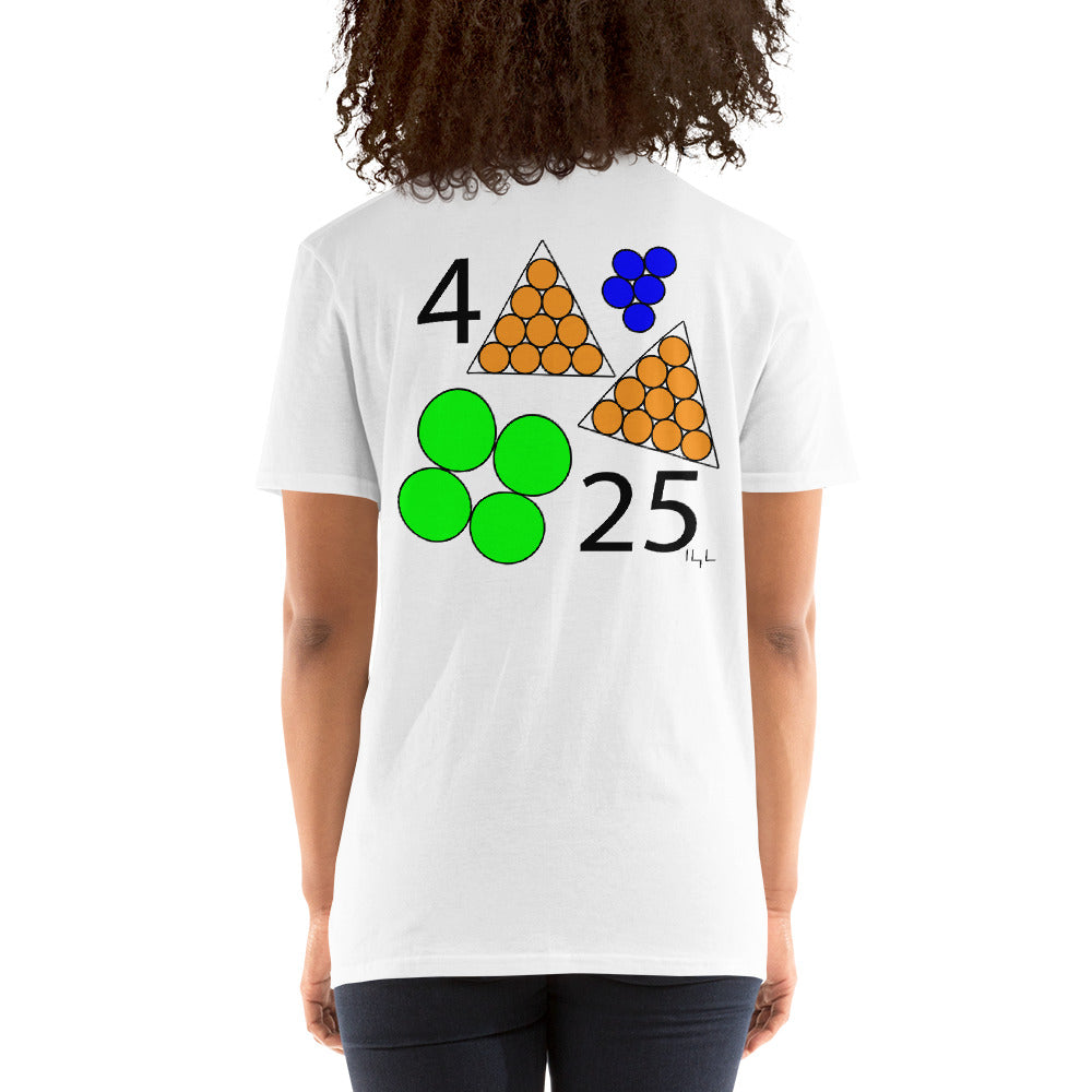 #0425 A Green April 25th Short-Sleeve Unisex T-Shirt - -Lighten Your Life [ItsAboutTime.Life][date]