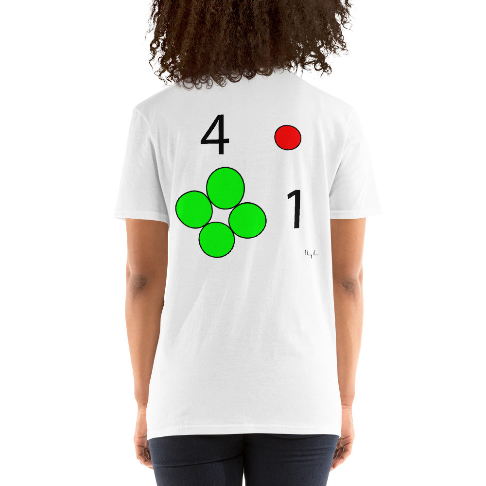 #0401 A Green April 1st Short-Sleeve Unisex T-Shirt - -Lighten Your Life [ItsAboutTime.Life][date]