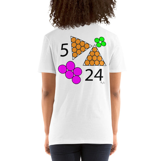#0524 A Pink May 24 Short-Sleeve Unisex T-Shirt - -Lighten Your Life [ItsAboutTime.Life][date]