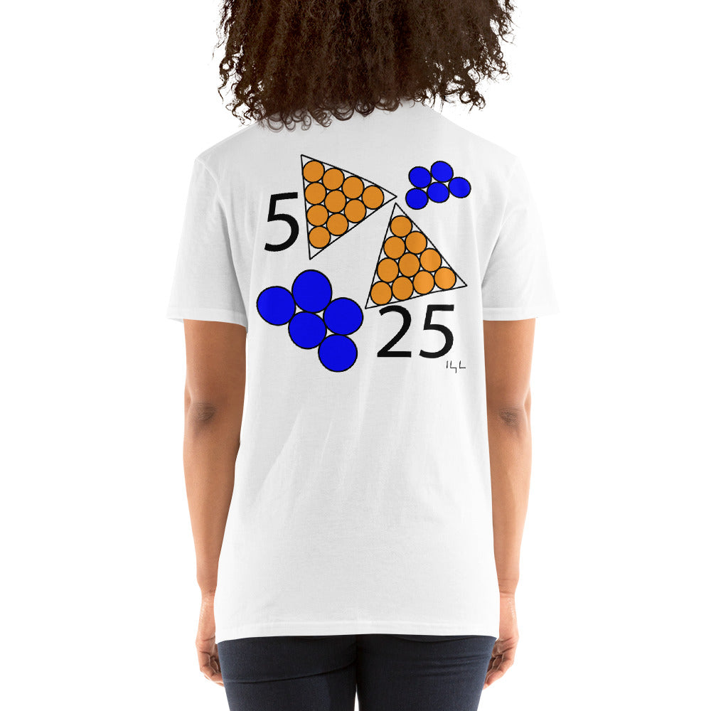 #0525 A Blue May 25th Short-Sleeve Unisex T-Shirt - -Lighten Your Life [ItsAboutTime.Life][date]