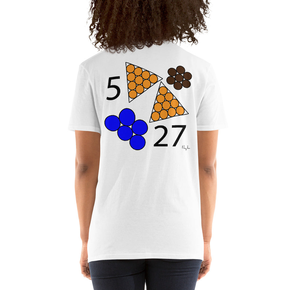 #0527 A Blue May 27th Short-Sleeve Unisex T-Shirt - -Lighten Your Life [ItsAboutTime.Life][date]