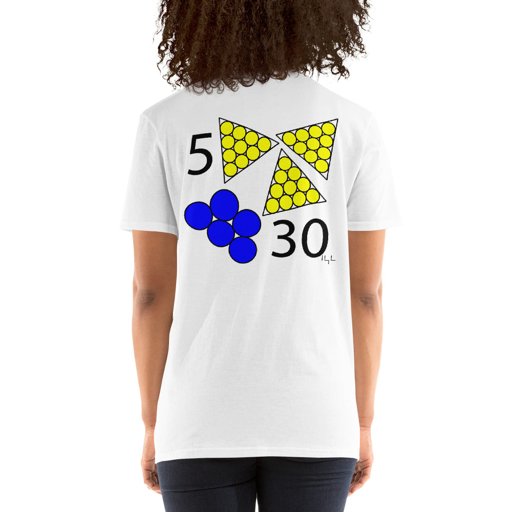 #0530 A Blue May 30th Short-Sleeve Unisex T-Shirt - -Lighten Your Life [ItsAboutTime.Life][date]