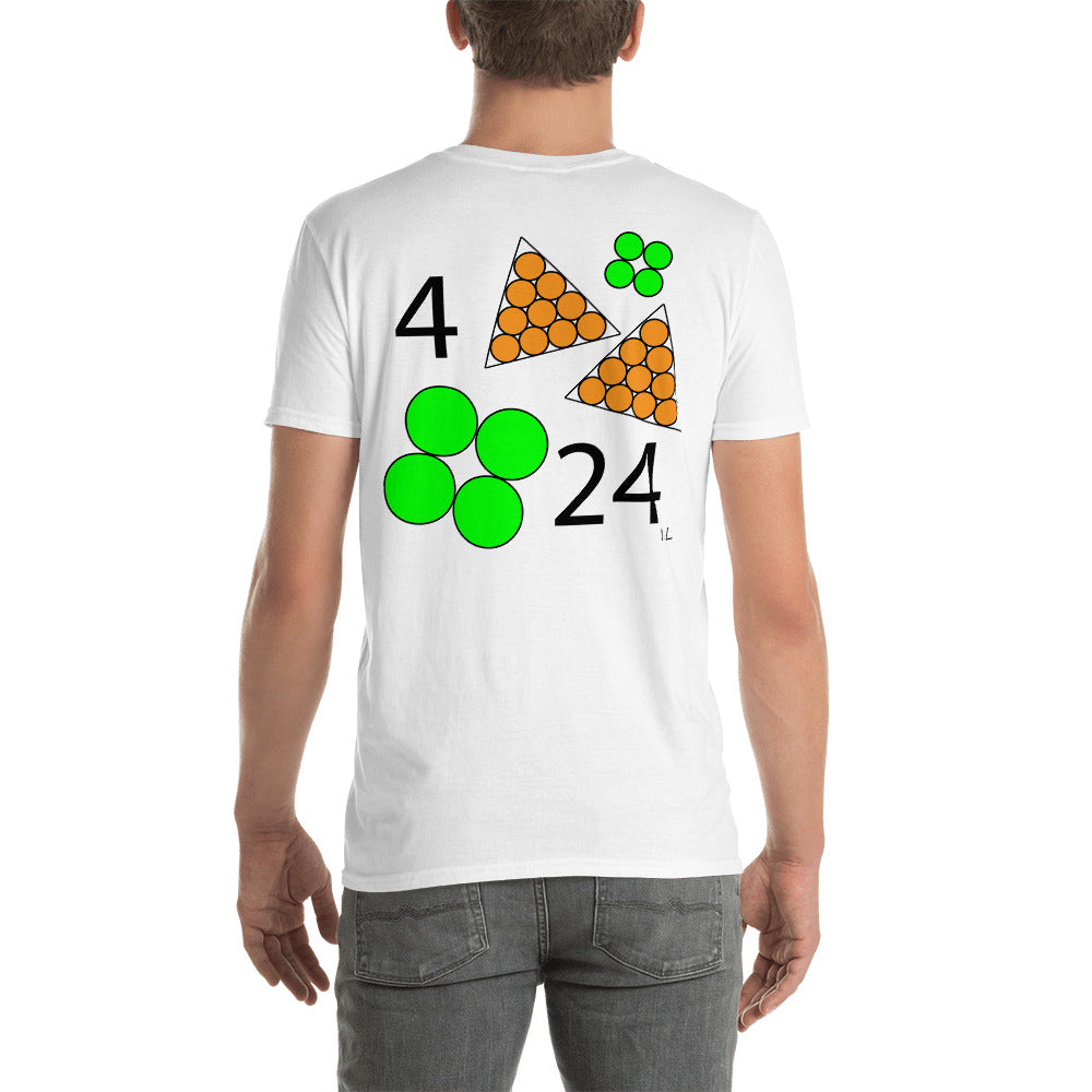 #0424 A Green April 24 Short-Sleeve Unisex T-Shirt - -Lighten Your Life [ItsAboutTime.Life][date]