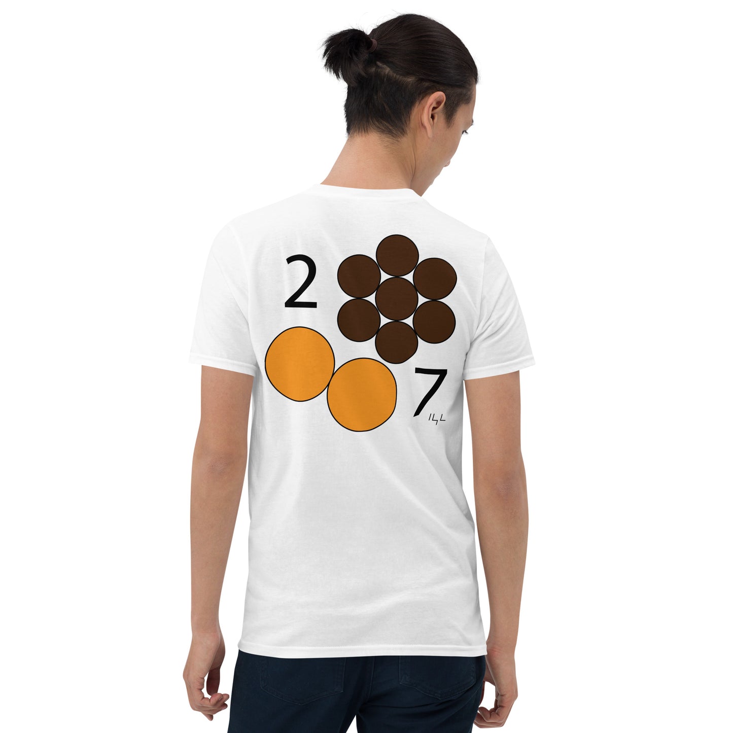 February 7th Orange T-Shirt at 2:07 0207 207