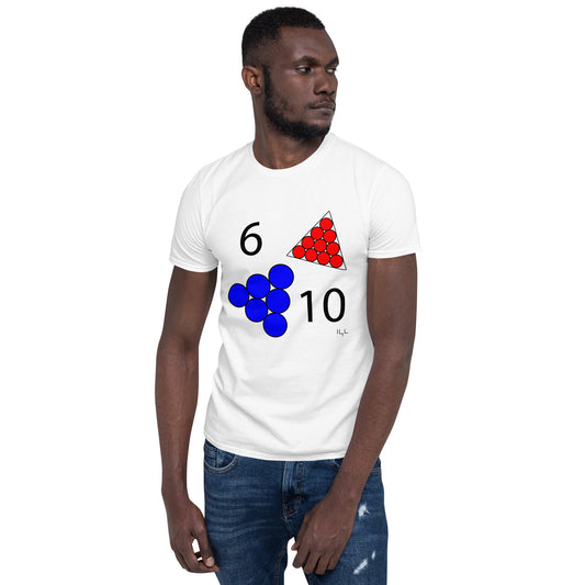 #0610 A Blue June 10 Short-Sleeve Unisex T-Shirt - -Lighten Your Life [ItsAboutTime.Life][date]