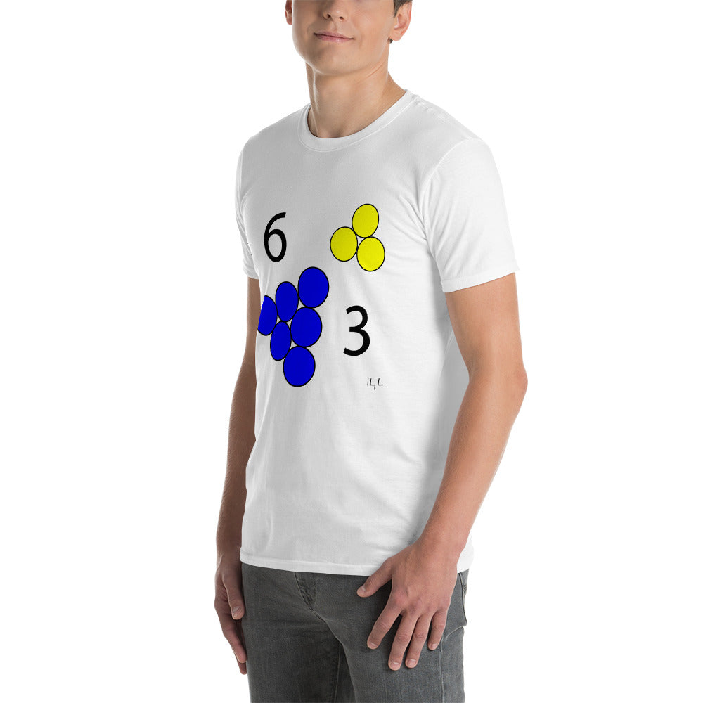 #0603 A Blue June 3rd Short-Sleeve Unisex T-Shirt - -Lighten Your Life [ItsAboutTime.Life][date]